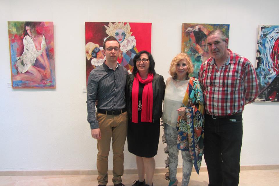 Exposicion  Quatre en una. Galeria en Valencia 2015
